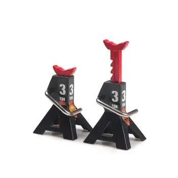 

1/10 RC Cars Metal Jack Stands Repairing Tool 2pcs/set RC Crawler Climbing Car Repair Tools Vehicles Model Parts Decoration