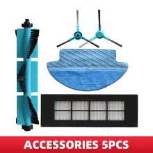 

Main Brush Side Brush Hepa Filter Mop Cloth Rag Replacement Parts For Cecotec Conga 3090 Robot Vacuum Cleaner Spare Accessories