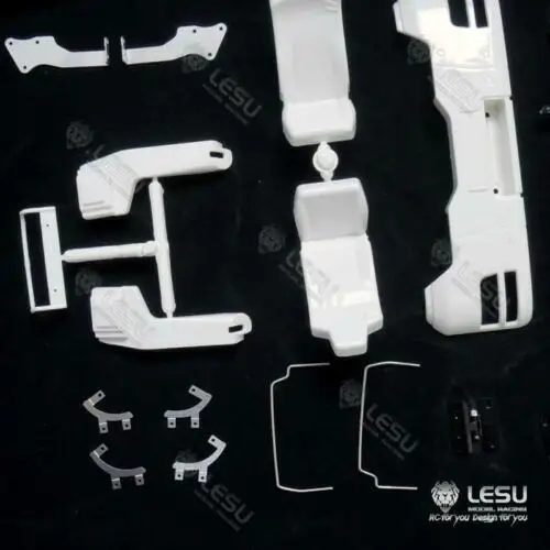LESU 1/14 RC пластиковый комплект для салона автомобиля оболочки самосвал DIY Tmy MAN TGS модель