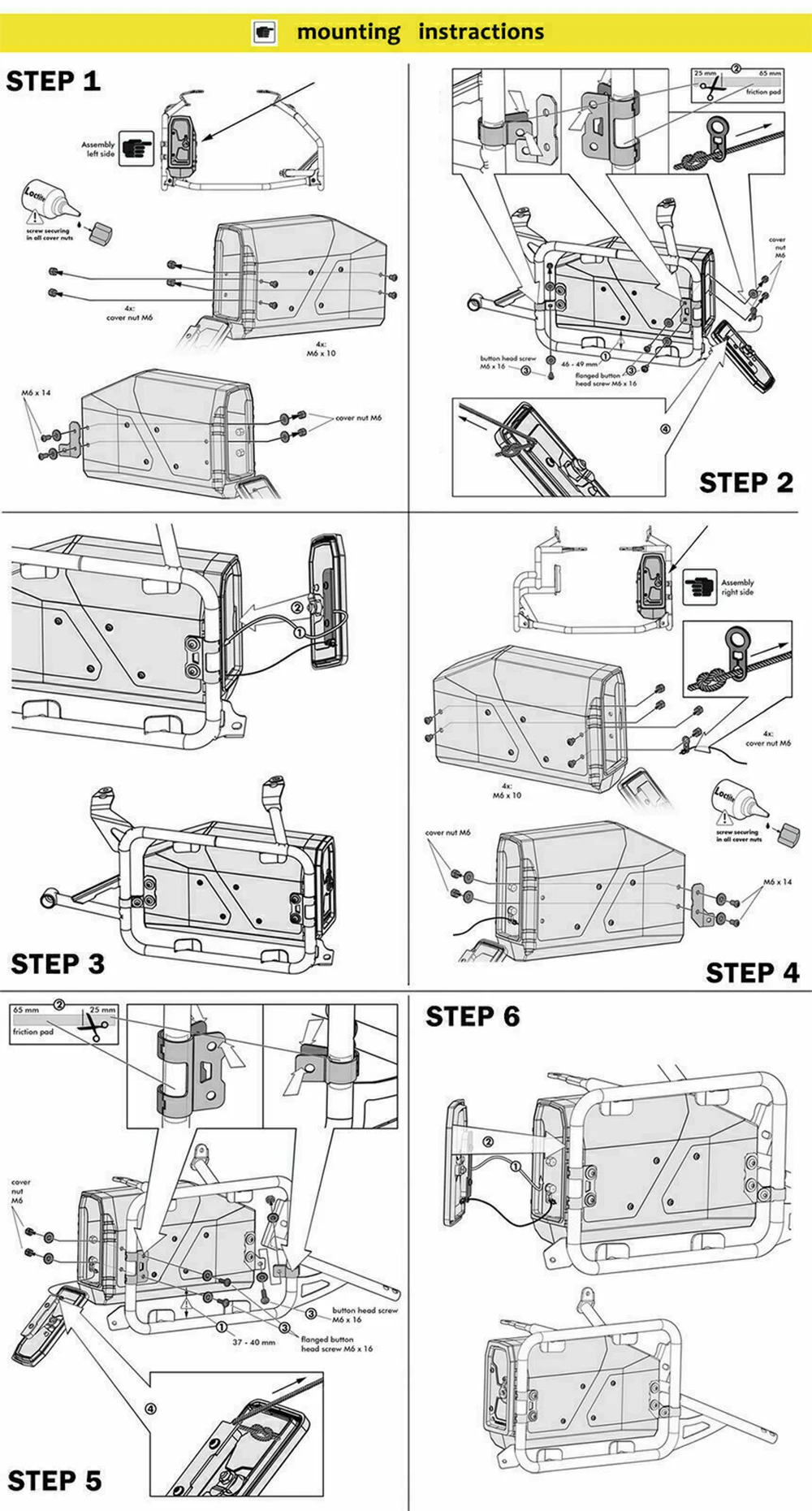 All New Decorative Aluminum Box Toolbox 4.2 Liters R1200GS LC Tool Box Left Side Bracket For BMW R1200GS R1250GS ADV 2004-2019 (12)