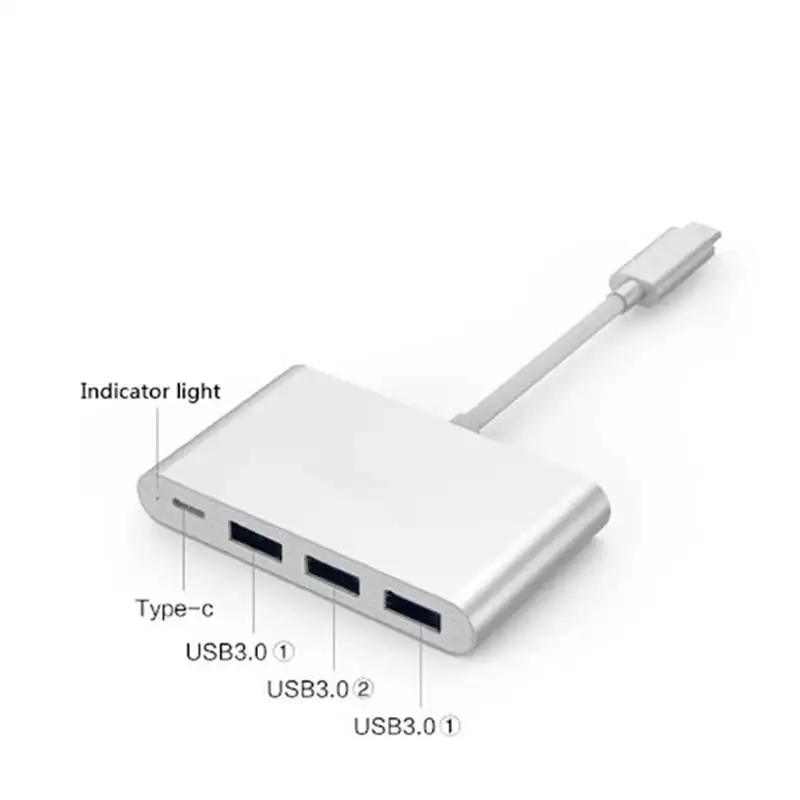 Тип C концентратор(3-Порты и разъёмы Usb3.0) и Тип-C Pd Питание