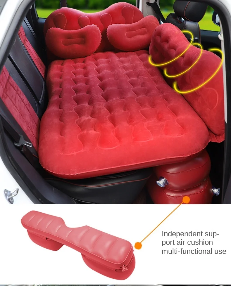 Description Picture 4 of itemMattress In Car-mounted Inflatable Bed Travel Bed Car Trunk Mattress Home Back Seat Rest