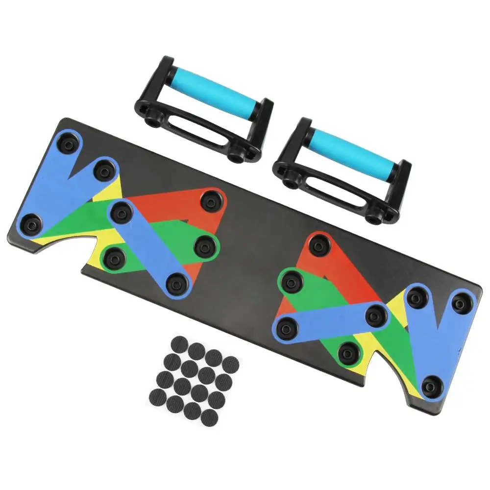 Push Up Rack Board Body Building 9 in 1 Body Comprehensive Exercise Bracer Building Rack Gym Fitness Euipment GYM Body Training