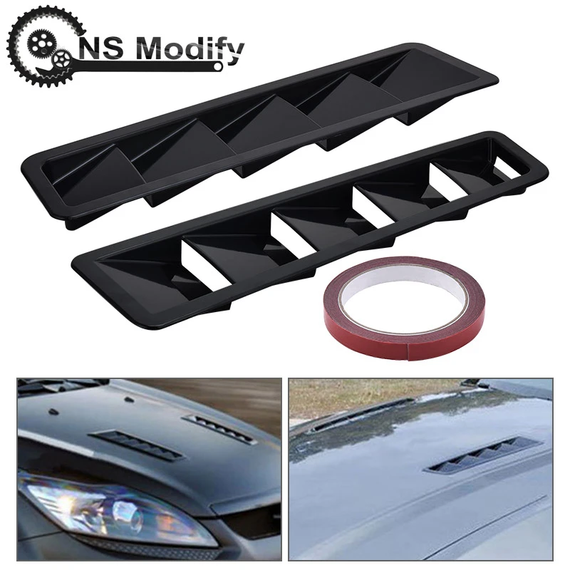 2 шт. автомобильные накладки на капот Bmw Golf Nissan Ford Mustang Subaru SSW007|Панели и детали для