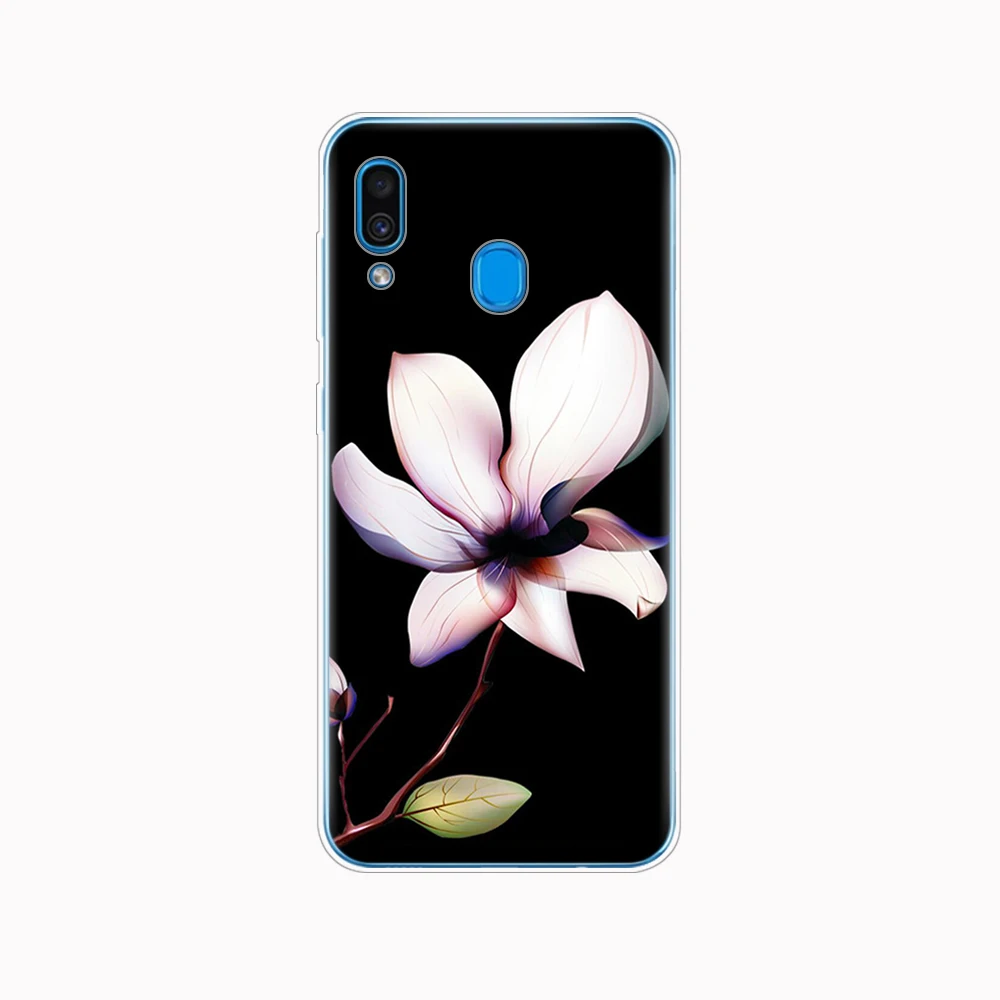 34705 Для samsung Galaxy A30 Чехол-Бумажник для телефона из силикона и ТПУ на samsung Galaxy A30 30 SM-A305F A305F A305 мягкий TPU бампер черный - Цвет: 34705