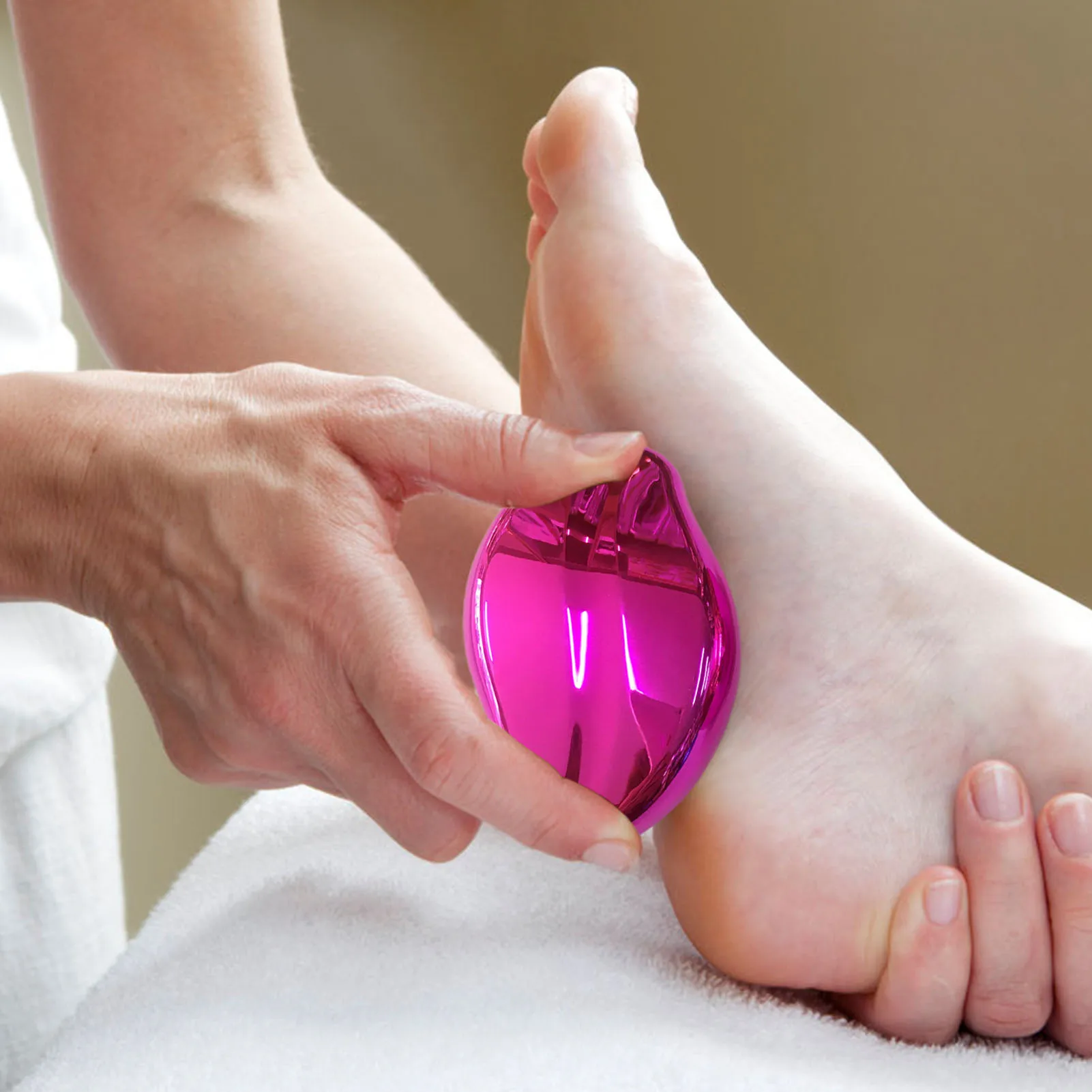 Hard Skin Remover Genuine Pedicure Callus Remover Rasp Heel Peel for Feet -  orange 
