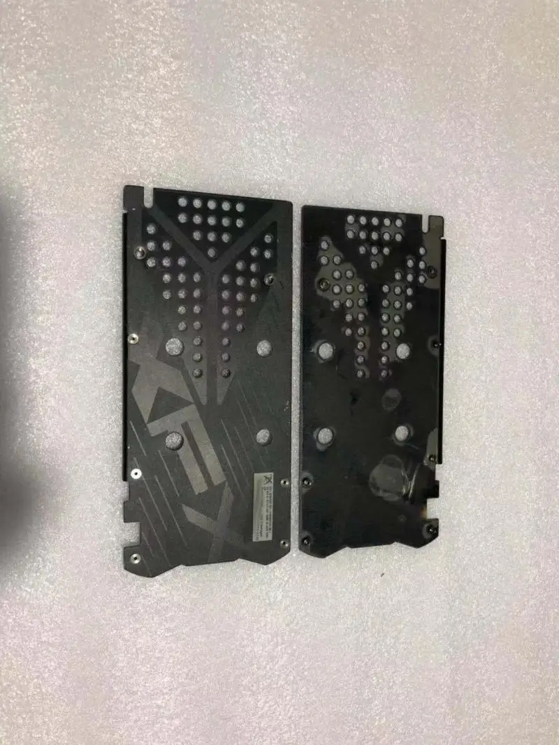 para Xfx Rx470d Rx470 Rx480 Rx570 Rx580 Gaphics Placa Traseira da Placa de Vídeo com Parafusos de Montagem Ventiladores e resfriadores - Imagem 2