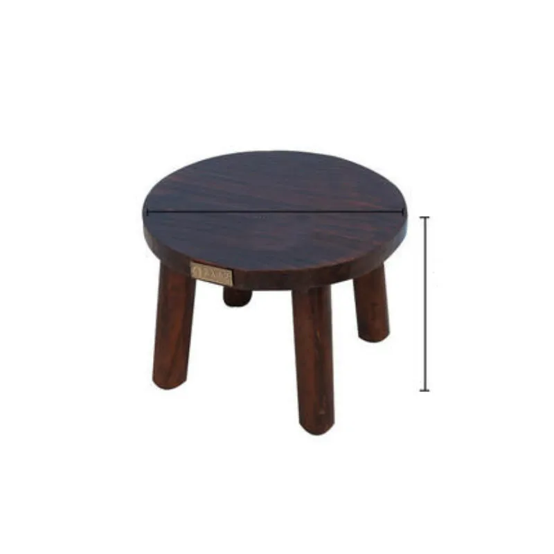 

Wooden Footstool Square Anticorrosive Small Wood Bench Shower Room For The Elderly To Take A Bath Special Seat