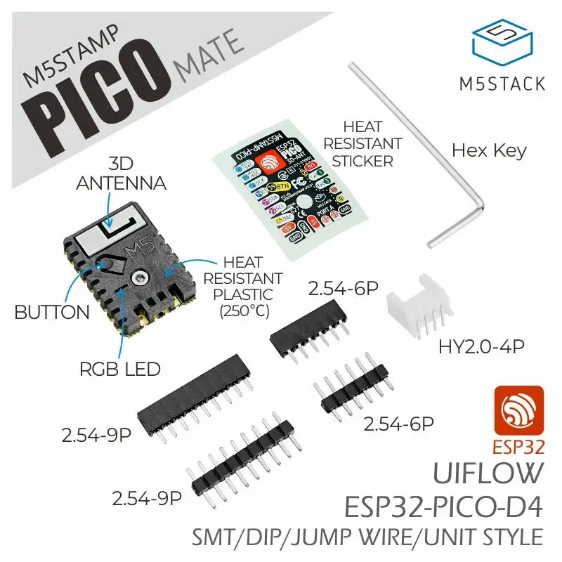 M5Stack Development Board m5stack development board for M5Stamp Pico Mate