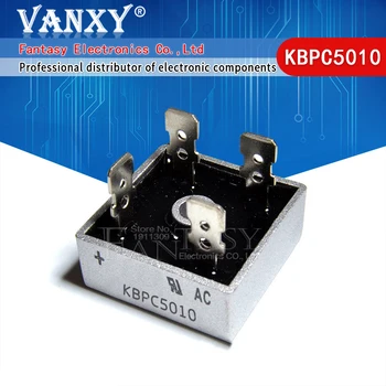 

1PCS KBPC5010 1000V 50A Diode Bridge bridge rectifier new and original IC