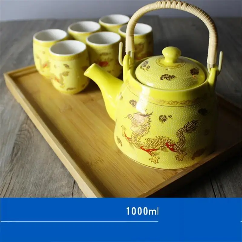Version AC Ev Dekorasyon Aksesuarlar Keukenhulpjes Shabby Chic Mutfak Aksesuarlari чайник Gongfu кунг-фу чайная посуда китайский чайник китайский чайный набор - Цвет: Version AC