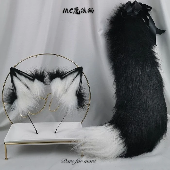

Wolf Ear Handmade Beast Ear Wolf Ear Wolf Tail Headband Cos Beast Ear Lolita Headdress Kc Simulation Animal Ear Hair Clip