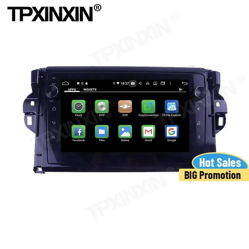 

Carplay Car Radio 2 Din Stereo Screen Control Android For Toyota Fortuner 2015 2016 2017 2018 DSP IPS GPS Player Audio Head Unit