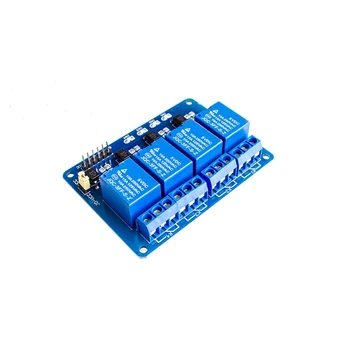 

DC 5V 4 Channel Relay Module Microcontroller Development Board Relay Expansion Board Support AVR/51/PIC Channel Relays Module