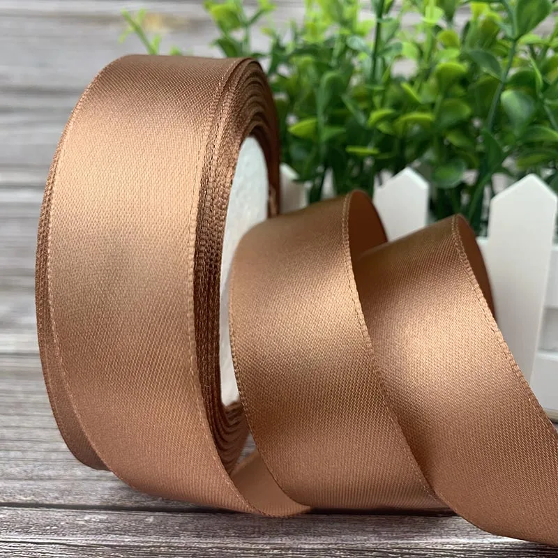 Satin Ribbon For Gift Packing Christmas Party 22Meters/Roll