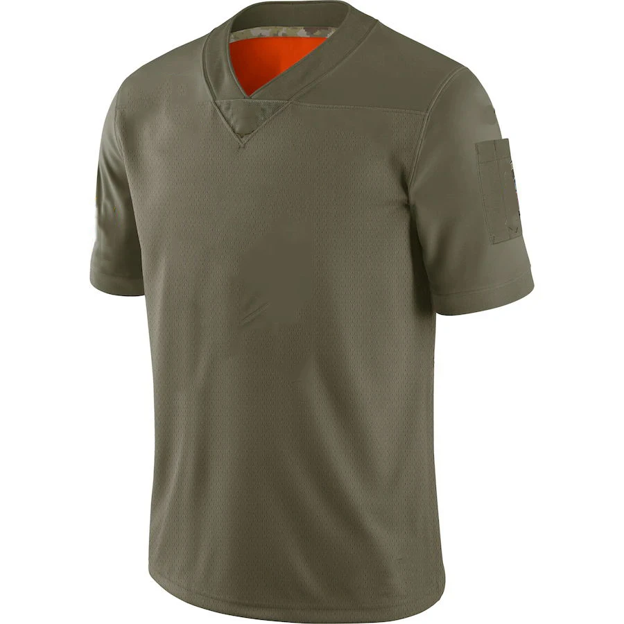 

Men's American Football Stitch Name And Number Sport Fans Army Green Jersey 2019 Service Customized Jerseys