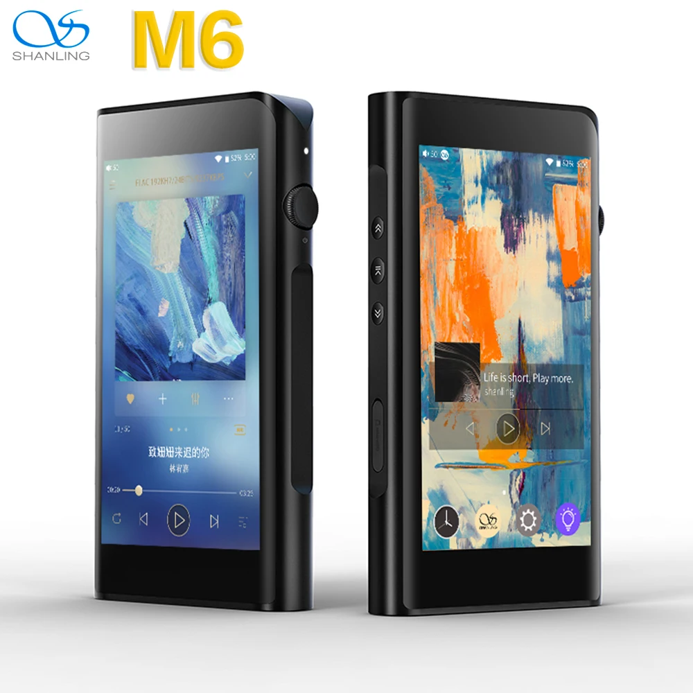 Shanling M6 Android система Bluetooth MP3 плеер WiFi Apt-X без потерь портативный музыкальный Retina