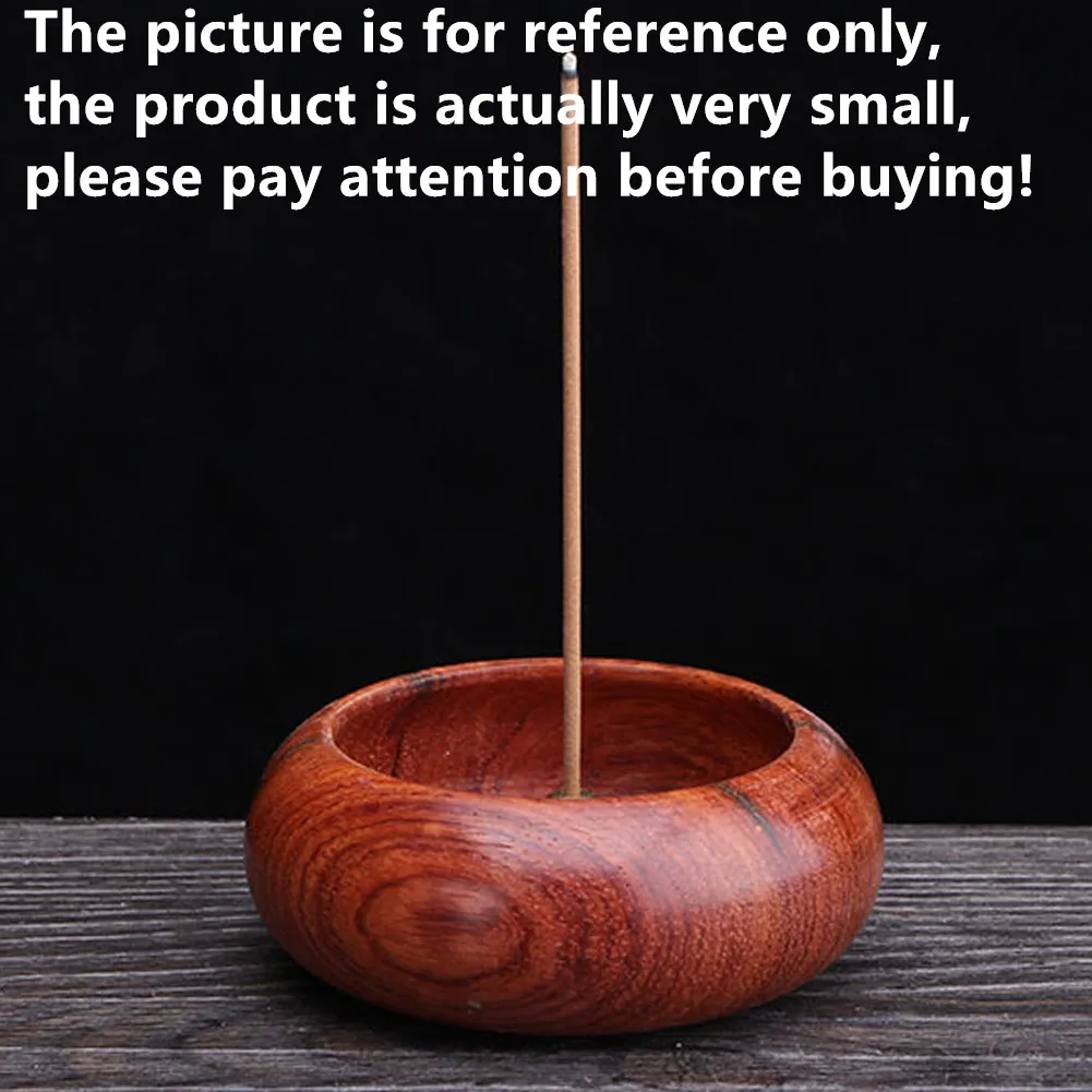 Burma Pear Rosewood Incenso Burner Encens Holder For Incense Sticks Censer With Wooden Stand Desk Decoration | Дом и сад