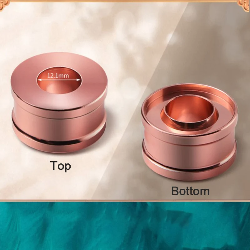 Silicone Lipstick Mold Aluminum Ring Mould Holder 3pcs/set DIY Crafts Tools Easy Beauty Lipstick Kits makeup tool set makeup tool