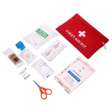 Медицинский Набор первой помощи, многоцелевой, 14 шт., переносные препараты для выживания, лечения гемостаза, для улицы, аптечка первой помощи, походный лагерь