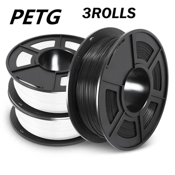 

High Transparency PETG Filament 3D Printer 1.75MM Good Toughness PETG Refill 1KG With Spool Lampshade Consumable Material