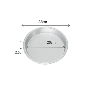 

8/9/10 Inch Premium Non-Stick Pizza Pan Bakeware Pizza Baking Tray Plate Round For All Baking Occasions, Such As Parties, Pizza