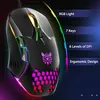 New ONIKUMA CW902 wired professional gaming mouse USB interface RGB light effect four-speed DPI adjustable mouse ► Photo 2/6