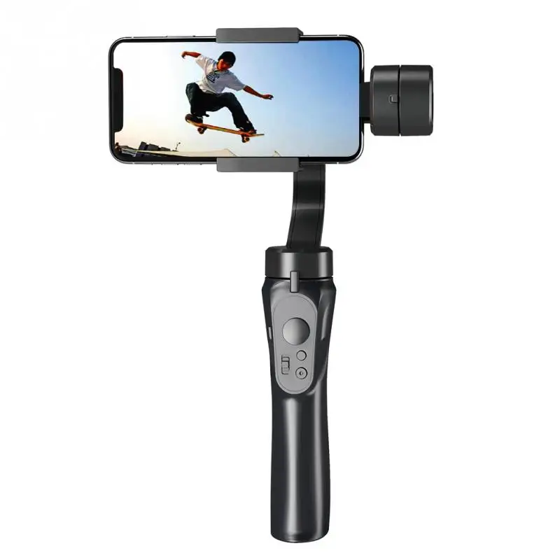 Напольный держатель 3-осевой гибкий H4 ручной шарнирный стабилизатор для камеры для iPhone 11 7 8 для huawei samsung смартфон PTZ экшн Камера - Цвет: H4 Handheld gimbal