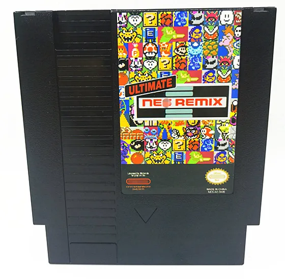 Картридж для игры NES Remix 154 в 1 E @ rthсвязанные FinalFantasy123 TheZeld12 Megaman123456 | Электроника