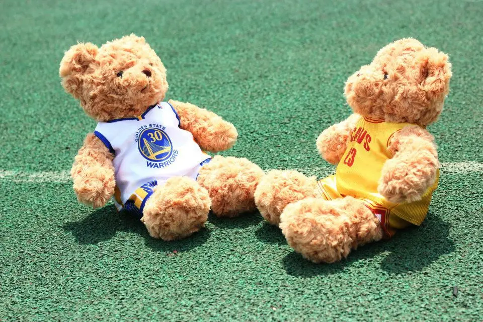 25 см NBA All-Star Bear Boy doll Плюшевые игрушки Мягкие животные детская подушка для сна сопроводительная Подарочная Рождественская Кукла игрушки для детей