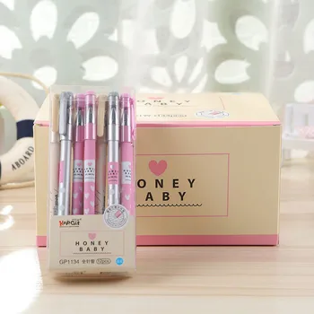 

Cute 12pcs 0.38mm Erasable Pen Gel Pens Creative Blue Ink Magic Ballpoint Pen Writing School Office Stationery For Kids Gifts