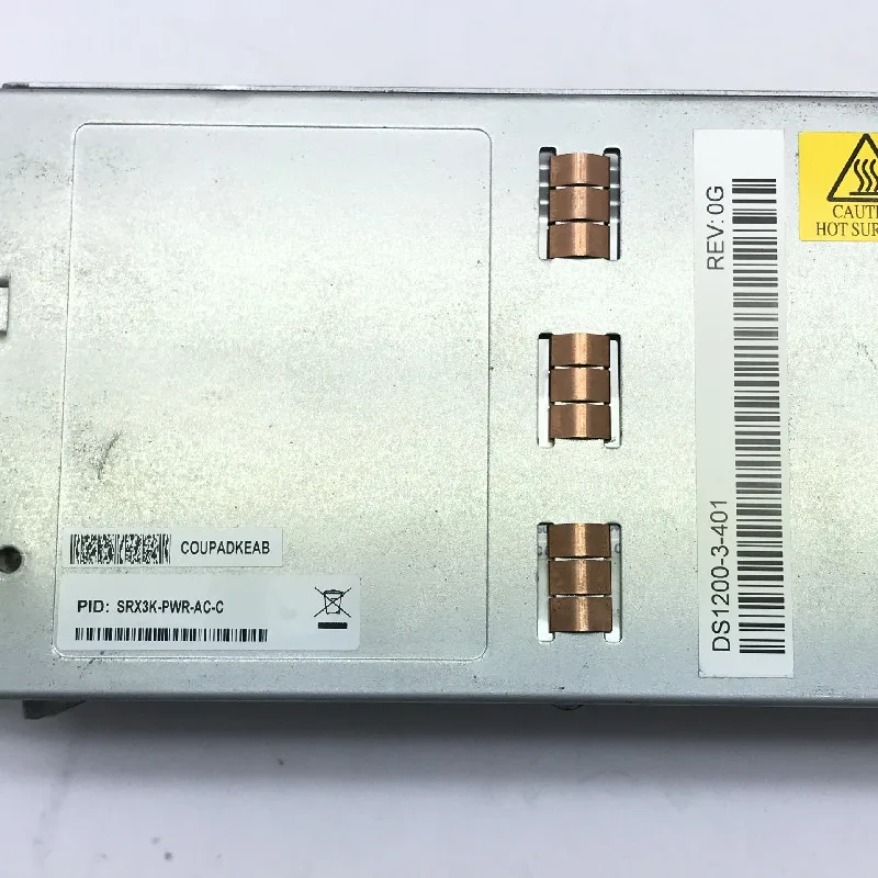 DS1200-3 DS1200-3-002 DS1200-3-401 1200W EMERSON SRX3K-PWR-AC-C For Juniper EX4500-PWR1-AC-FB SRX3400 SRX3600
