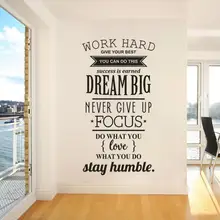 Работать Жесткий стиль Испанский внешней торговли экспорт пословицы гостиная спальня наклейки на стену оптом настраиваемые FA2005