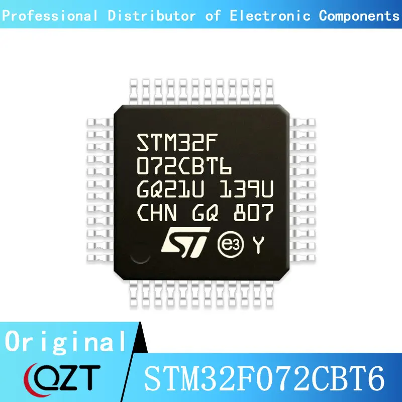 10pcs/lot STM32F072 STM32F072CB STM32F072CBT6 LQFP48 Microcontroller chip New spot stm32f070rbt6 stm32f071rbt6 stm32f072rbt6 stm32f070 stm32f071 stm32f072 stm32f07 stm32f stm32 stm ic mcu chip lqfp 64