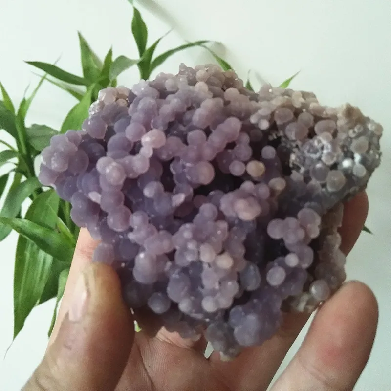 Натуральный камень кристаллы винограда агат красивый для украшения дома оптовая