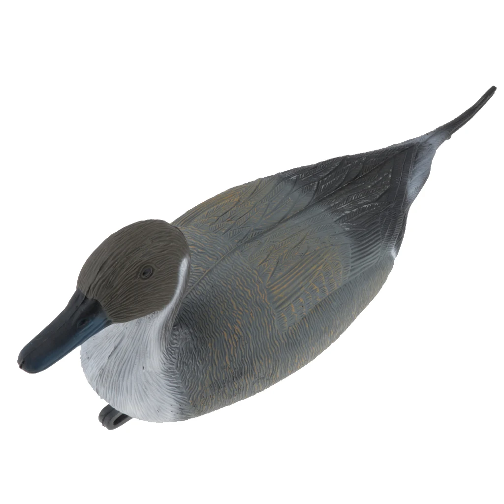 Lightweight Hollow Body Floating Duck Decoy Duck Hunting Decoys Hunting Bait Lifelike Pintail Garden Yard Scarer Lawn Ornaments