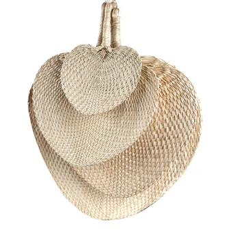 

Summer hand-woven fan retro big fan