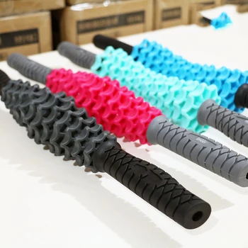 

Fitness Equipment Yoga Roller Massage Stick Pilates Whole Body Spiky Point Fatigue Reduce Muscle Relax Physical Therapy Exercise