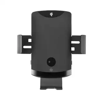 

"Voice Control 10W Wireless Charger Car Holder Automatic Clamping Smart Infrared Sensor Qi Air Vent Mount Mobile Phone Bracket