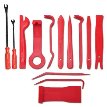 

Car Audio Disassembly Tool Interior Buckle Door Panel Removal Modification Tool Red Horn Screwdriver Rocker 13 Piece Set