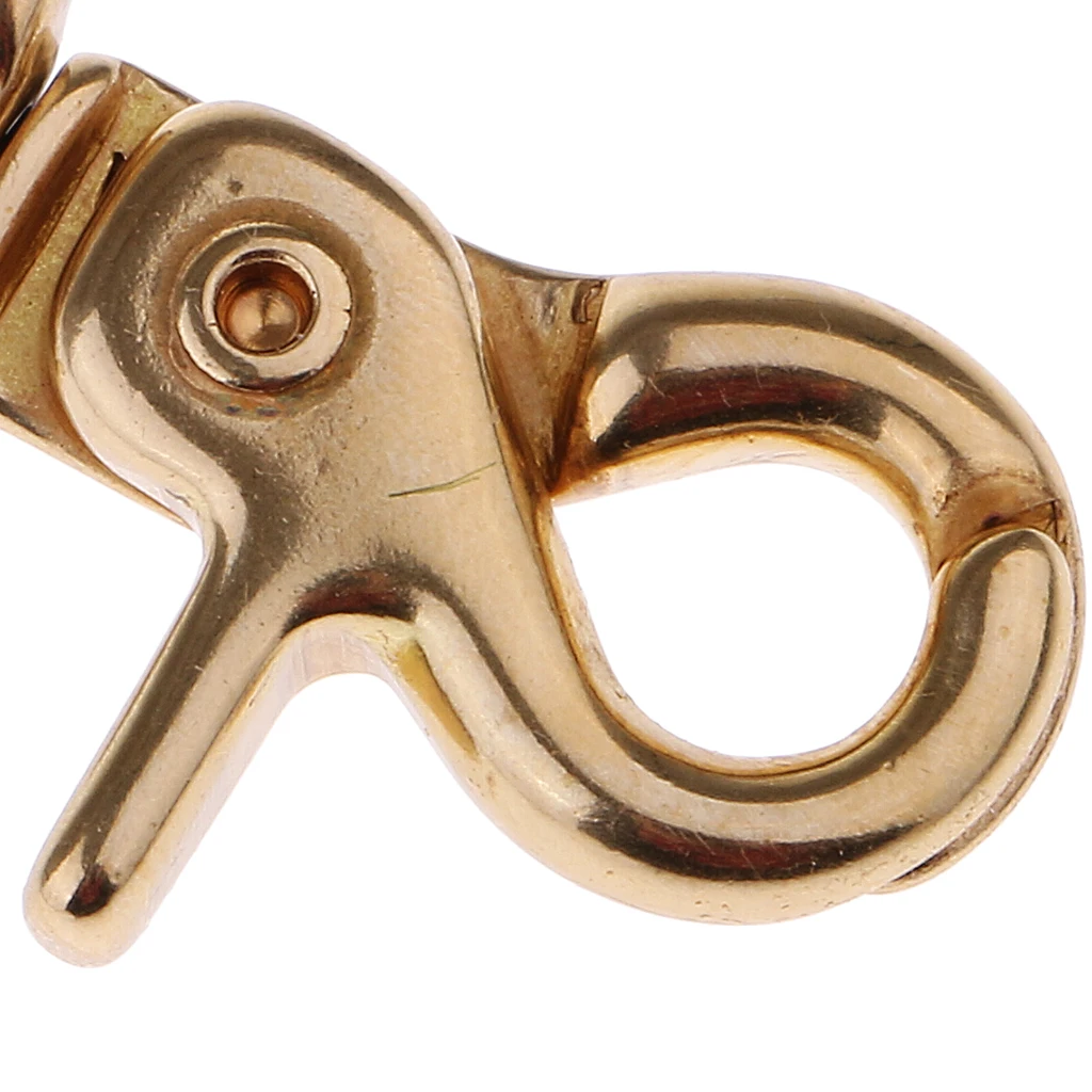 Metal Brass Swivel Lobster Clasp Snap Hook Keychain Key Ring straps for Handbag Jewellery Findings