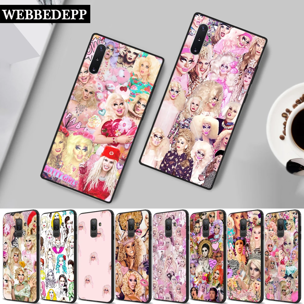 Силиконовый чехол 34Q RuPaul's Drag Race для Samsung J4 Core 2018 Plus J6 Prime J7 Duo J8 Note 8 9 10 | Мобильные