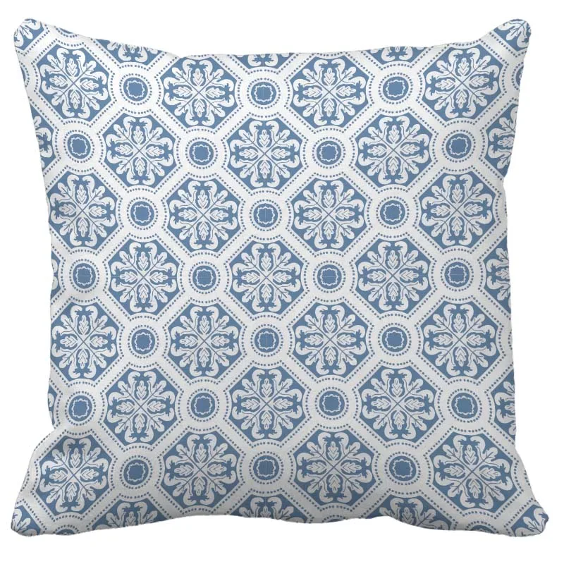 Simple geometric printing bedroom sofa living room decorative pillow case - Цвет: D
