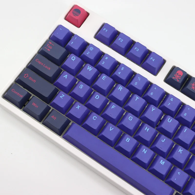 Chaves Gmk Laser Keycaps Pbt Cinco-face Sublimação Teclado Mecânico Keycap Cereja Perfil para mx Switch 132 - Imagem 6