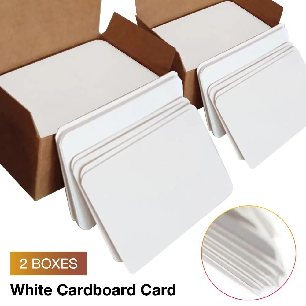 Blank Playing Card Hard Paper Card Paper DIY Board Game White Cardboard Card Family Team Game Outdoor Activities