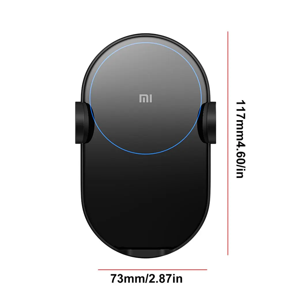 Беспроводное Автомобильное зарядное устройство Xiaomi 20W высокоскоростная Флешка зарядка автоматическое шитье Автомобильный держатель для телефона зарядное устройство