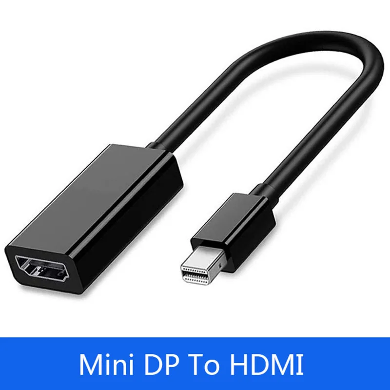 Адаптер Mini DP к HDMI кабель для Apple Mac Macbook Pro Air Notebook DisplayPort конвертер Thinkpad|Кабели HDMI| |