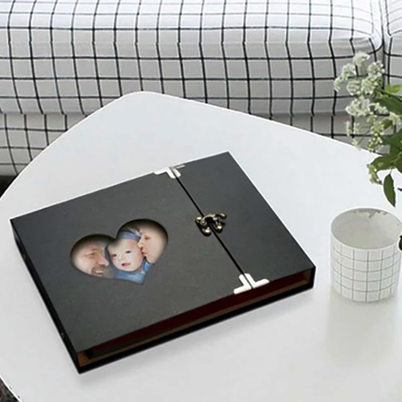 Стиль DIY Фотоальбом для влюбленных подарок на день рождения свадьба и детский душ фото Ablum скрапбук бумажные поделки Polaroid альбомы липкие