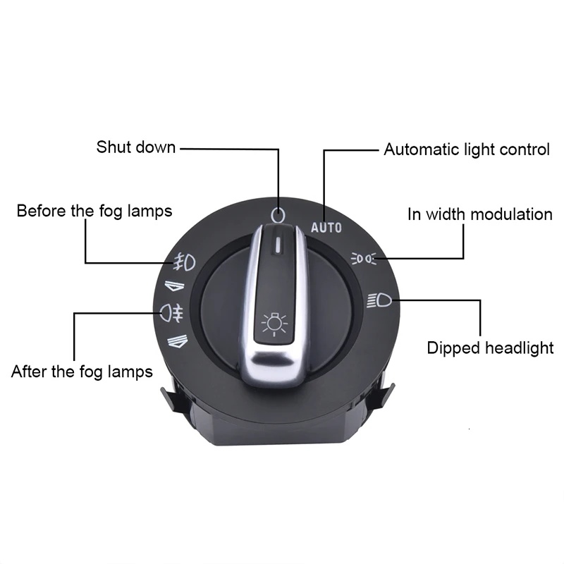 SPEEDWOW хромированный противотуманный светильник с переключателем управляемый