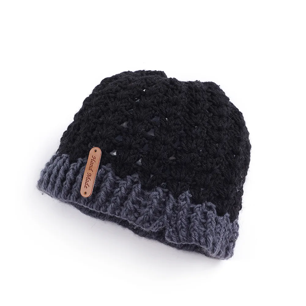 Женская модная шапка конский хвост Cc Beanies, вязаная женская шапка Beanie для девочек, шапка, мягкие теплые шапки для девушек